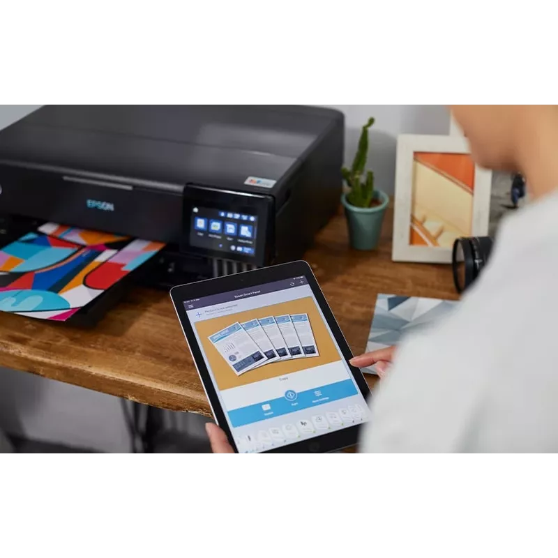 Daudzfunkciju tintes printeris Epson EcoTank L8180 — A3+, krāsu, 5760x1440 DPI, 32 ppm, duplekss, Wi‑Fi, Ethernet