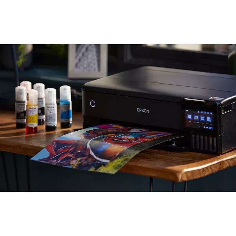 Daudzfunkciju tintes printeris Epson EcoTank L8180 — A3+, krāsu, 5760x1440 DPI, 32 ppm, duplekss, Wi‑Fi, Ethernet