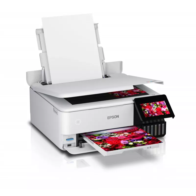 Daudzfunkciju tintes printeris Epson EcoTank L8160 — Krāsu drukāšana, 5760x1440 DPI, 32 lpp/min, A4, Wi‑Fi, Duplekss
