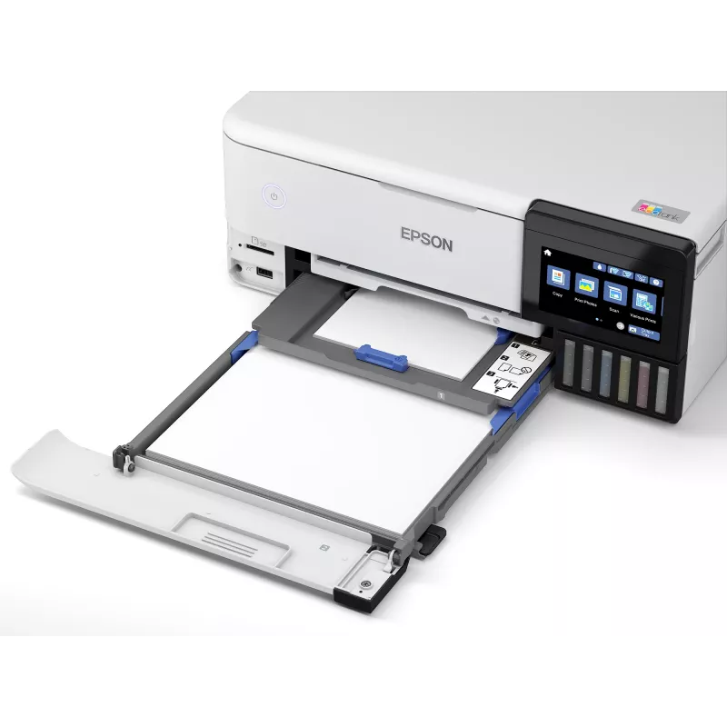 Daudzfunkciju tintes printeris Epson EcoTank L8160 — Krāsu drukāšana, 5760x1440 DPI, 32 lpp/min, A4, Wi‑Fi, Duplekss