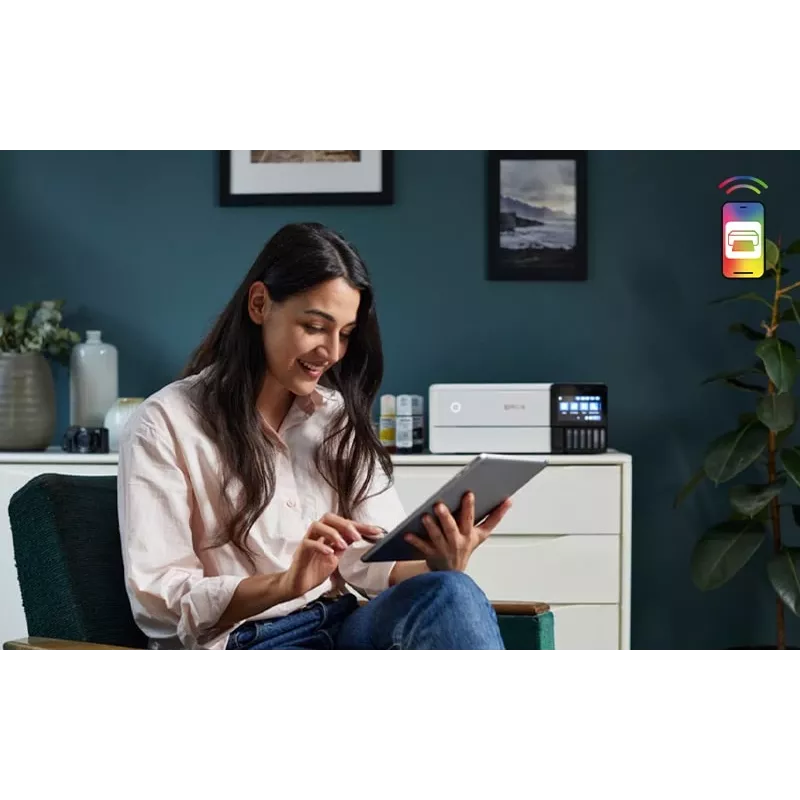 Daudzfunkciju tintes printeris Epson EcoTank L8160 — Krāsu drukāšana, 5760x1440 DPI, 32 lpp/min, A4, Wi‑Fi, Duplekss