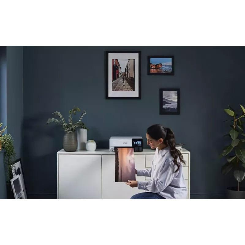 Daudzfunkciju tintes printeris Epson EcoTank L8160 — Krāsu drukāšana, 5760x1440 DPI, 32 lpp/min, A4, Wi‑Fi, Duplekss