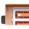 Toasteris Bosch TAT4P429, 2 šķēles, 970 W, melns/brūns, kompakts nerūsējošais tērauds