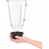 Galda blenderis Tefal BlendForce II BL4388 — 800 W, 1,25 L stikla trauks, ledus drupināšana, melns/brushed steel