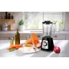 Galda blenderis Tefal BlendForce II BL4388 — 800 W, 1,25 L stikla trauks, ledus drupināšana, melns/brushed steel