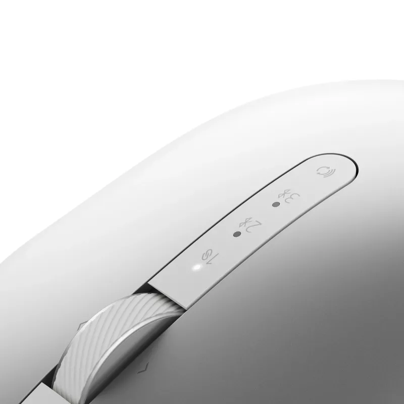 DELL Pro Premium Compact Mouse - MS7421W - Platīna Sudrabs, Ambidextrous, Optiskais, RF Bezvadu + Bluetooth, 1600 DPI, Platīns, Sudrabs (atvērts iepakojums)