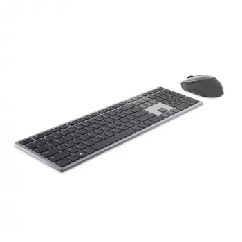 DELL Pro Plus tastatūras un peles komplekts - KM7321W - US International (QWERTY)