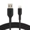 Lightning kabelis Belkin CAA001BT0MBK 0,15m Melns