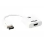 ATEN True 4K DisplayPort uz HDMI aktīvais adapteris, 4096 x 2160 pikseļi, 60 Hz, balts