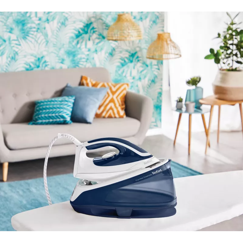 Tefal Express Essential SV6116 2200 W 1.4 L Zils, Balts