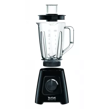 Galda blenderis Tefal BL4208 — 600 W, 1,25 L plastmasas trauks, 2 ātrumi, ledus drupināšana, melns