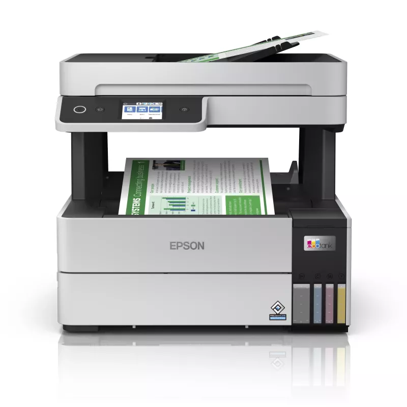 Daudzfunkciju printeris Epson EcoTank L6460 — tintes krāsu, 4800x1200 dpi, 37 lpp/min, A4 duplekss, Wi‑Fi, Ethernet