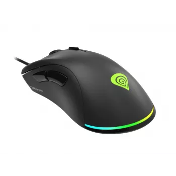 GENESIS Krypton 200 Gaming pele, optiska, 6400 DPI, USB-A, melna