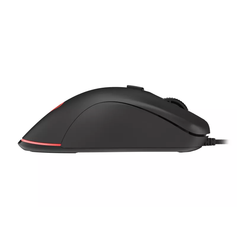 GENESIS Krypton 200 Gaming pele, optiska, 6400 DPI, USB-A, melna