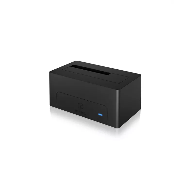 ICY BOX IB-1121-C31 USB 3.2 Gen 2 (3.1 Gen 2) Type-C doku stacija, antracīta/melna