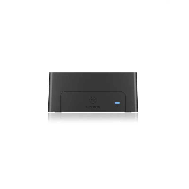 ICY BOX IB-1121-C31 USB 3.2 Gen 2 (3.1 Gen 2) Type-C doku stacija, antracīta/melna