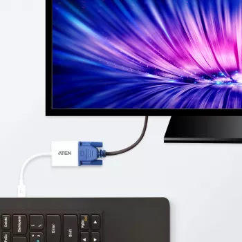 ATEN VC920 Mini DisplayPort uz VGA pārveidotājs