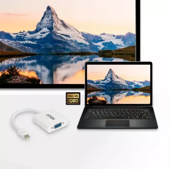 ATEN VC920 Mini DisplayPort uz VGA pārveidotājs
