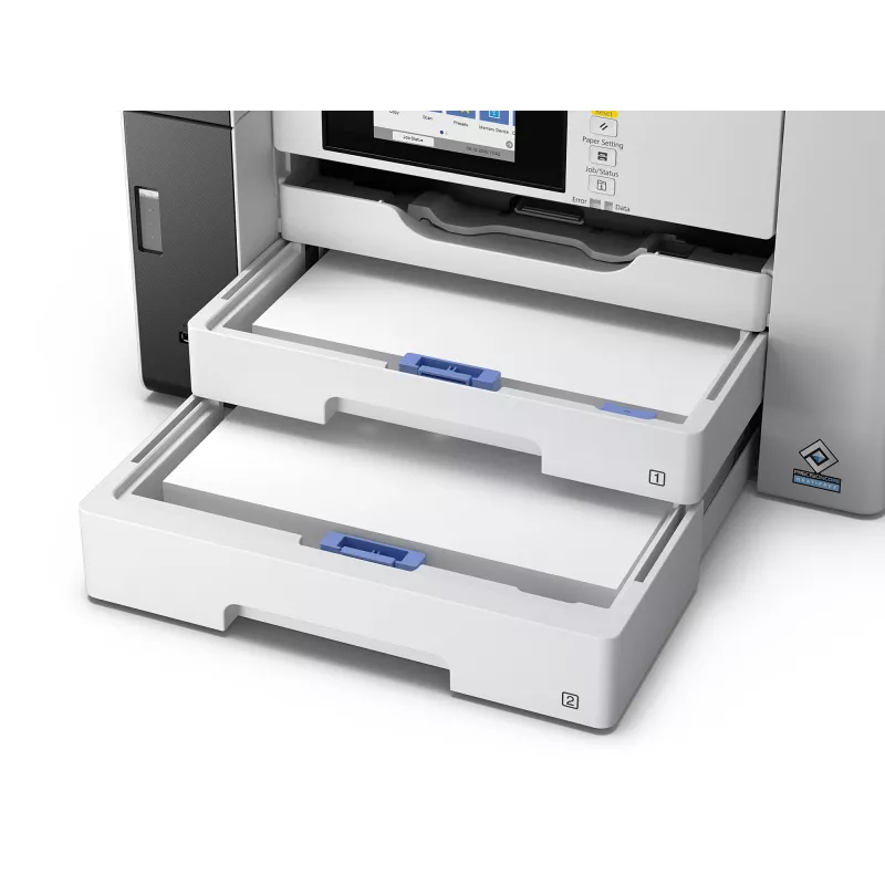 Daudzfunkciju ierīce Epson M15180 — tintes melnbalts printeris, 4800x1200 DPI, krāsu skenēšana 1200x1200, A4, Wi‑Fi, Ethernet, duplekss