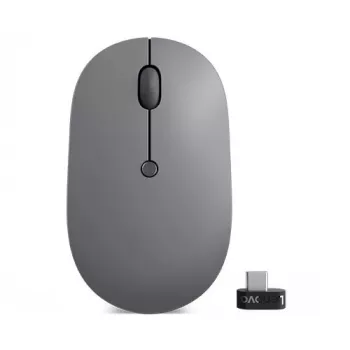 Lenovo Go USB-C bezvadu pele Office abpusēja RF bezvadu optiskā 2400 DPI