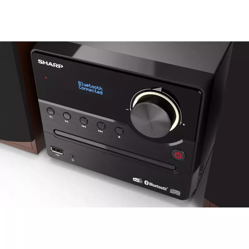 Sharp XL-B517D Mikro audio sistēma 45 W Brūna