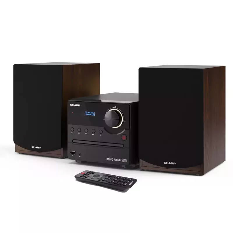 Sharp XL-B517D Mikro audio sistēma 45 W Brūna