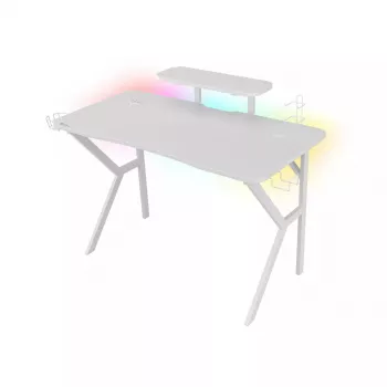 GENESIS Holm 320 RGB balts spēļu galds