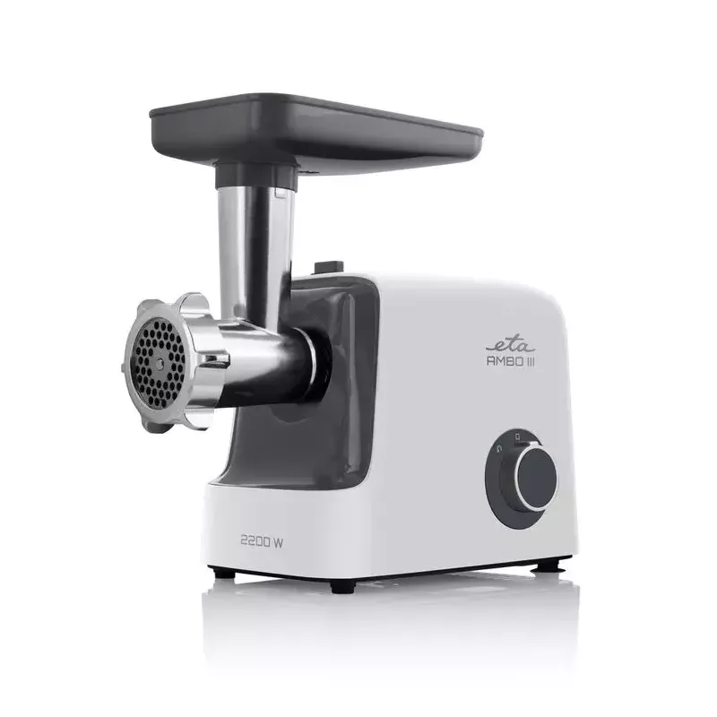 Gaļas maļamā mašīna ETA ETA507590000, 2200 W, 2.3 kg/min, pelēka/balta