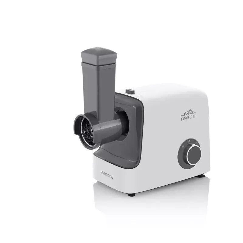 Gaļas maļamā mašīna ETA ETA507590000, 2200 W, 2.3 kg/min, pelēka/balta