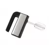 Rokas mikseris Adler AD 4225 — 5 ātrumi, turbo, 300 W, inox/sudrabs-melns, putotāji un mīklas āķi