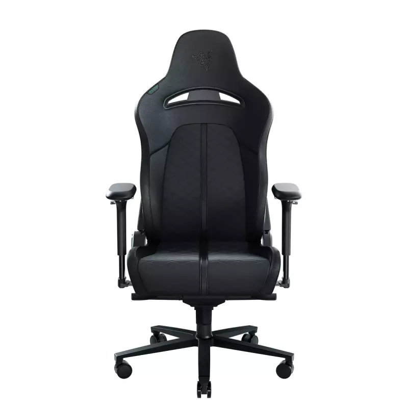 Spēļu krēsls Razer Enki ar polsterētu sēdekli Melns, 136 kg, 670x680x1380 mm