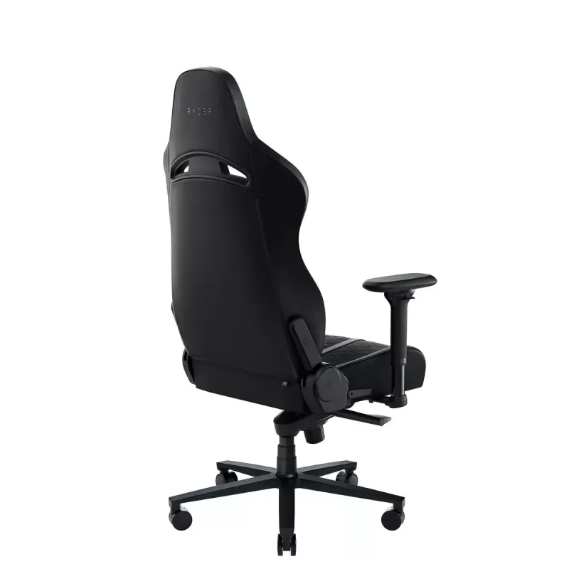 Spēļu krēsls Razer Enki ar polsterētu sēdekli Melns, 136 kg, 670x680x1380 mm