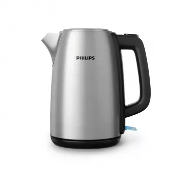 Philips Viva Collection HD9351/90 Tējkanna, 1.7 L, 2020 W, Metāls, Ūdens līmeņa indikators, Bezvadu, Filtrēšana