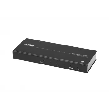 ATEN VS184B 4-portu True 4K HDMI Sadalītājs, 4K@60Hz, 4:4:4, metāla korpuss