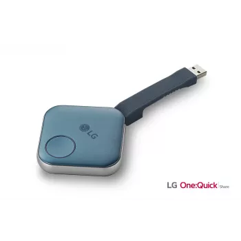 LG SC-00DA USB bezvadu ekrāna koplietošanas ierīce Linux, Melna, Zila