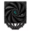 Dzesētājs DeepCool AK620 12 cm, divi 120 mm ventilatori, 6 siltuma caurules, TDP 260 W, PWM, FDB, augstums 160 mm, melns