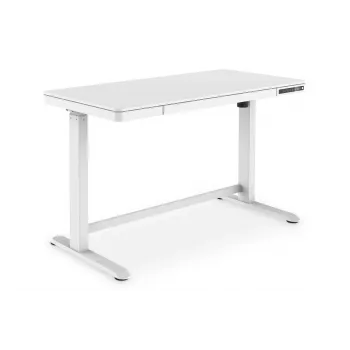 DIGITUS elektriski regulējams augstuma galds 120x60x12cm balts ar USB