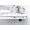 DIGITUS elektriski regulējams augstuma galds 120x60x12cm balts ar USB