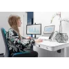 DIGITUS elektriski regulējams augstuma galds 120x60x12cm balts ar USB