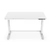 DIGITUS elektriski regulējams augstuma galds 120x60x12cm balts ar USB