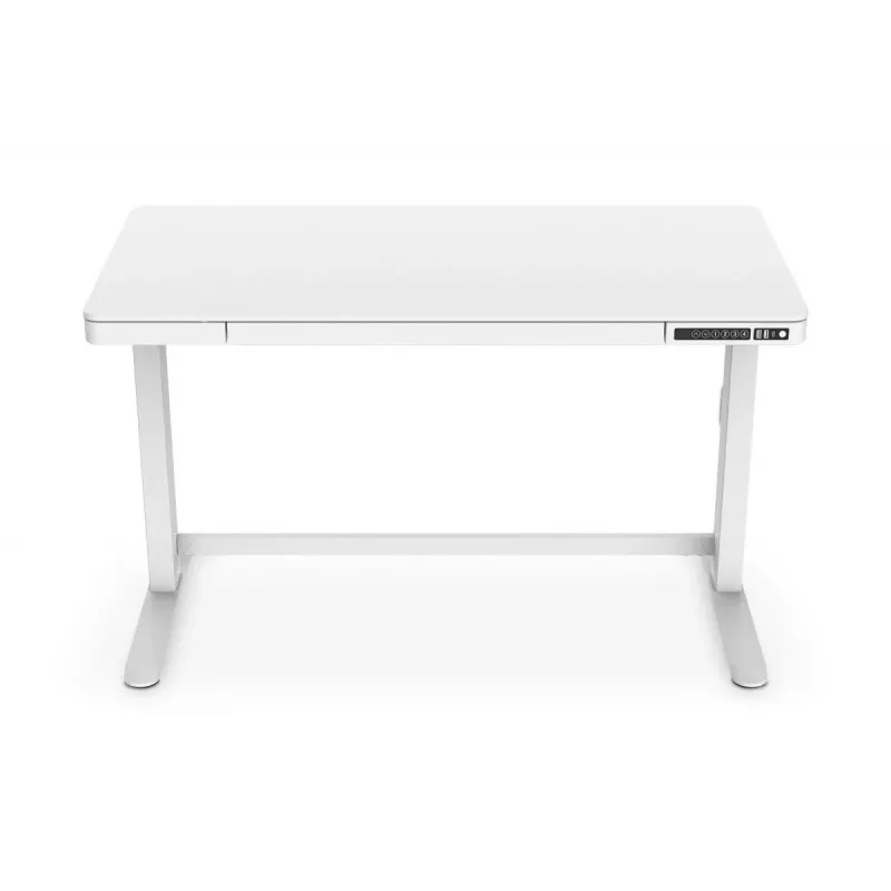 DIGITUS elektriski regulējams augstuma galds 120x60x12cm balts ar USB