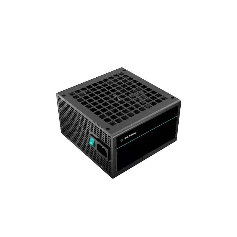 Barošanas bloks DeepCool PF600 600 W, ATX 2.4, 80 PLUS, 48 A uz +12V, 120 mm ventilators, nemodulārs