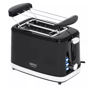 Toasteris Camry Premium CR 3218 2 šķēles 900 W Melns Sudrabs