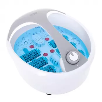 Pēdu vanna Adler AD 2177 — infrasarkanais pēdu masētājs ar siltumu, vibrāciju, burbuļiem, 450 W, 5.6 L tvertne, ergonomisks rokturis