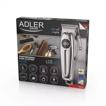 Matu griešanas mašīna Adler AD 2831 Sudraba Nerūsējošais tērauds V-veida 1 mm