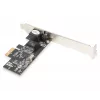 DIGITUS Gigabit Ethernet PCI-E karte 2.5G tīkla adapteris (RTL8125B)