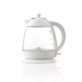 Elektriskā tējkanna Eta Crystal 1,7 L 2200 W Caurspīdīgi balta