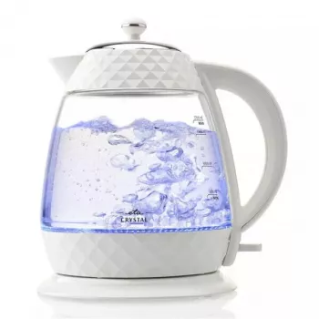 Elektriskā tējkanna Eta Crystal 1,7 L 2200 W Caurspīdīgi balta