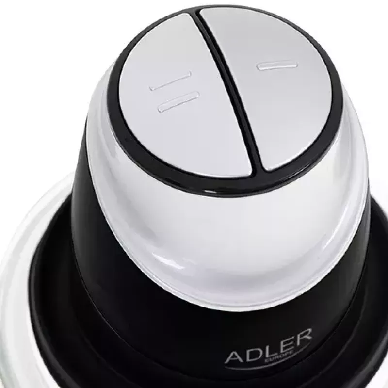 Elektriskais virtuves kombains Adler AD 4082, 1,2 L stikla bļoda, 300 W, 2 ātrumi, pulse, nerūsējošā tērauda asmeņi