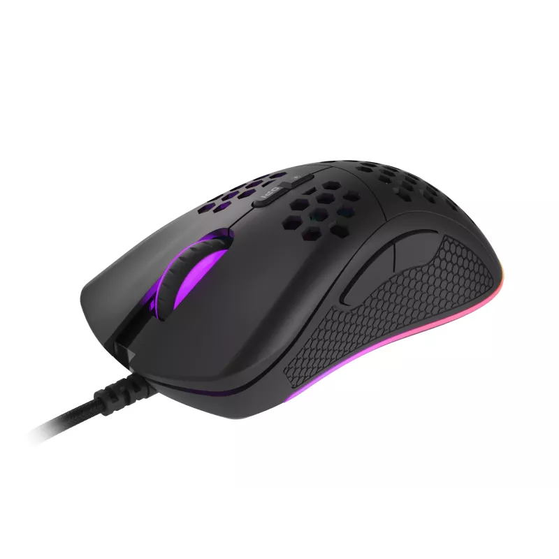 GENESIS Krypton 555 Gaming pele, USB-A, optiskais sensors, 8000 DPI